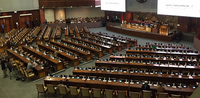 Duh Rapat Paripurna DPR RI Molor Satu Jam, Anggota Yang Hadir Hanya Puluhan