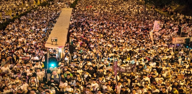 Situasi Kian Memanas, Kemenlu Imbau WNI Di Hong Kong Tidak Ikut Unjuk Rasa