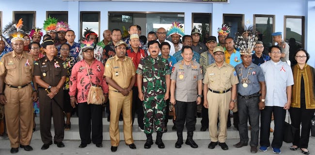 Panglima TNI Serap Langsung Aspirasi Masyarakat Papua
