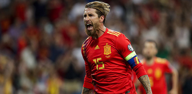 Catatan Istimewa Sergio Ramos Saat Spanyol Menang 4-0 Atas Kepulauan Faroe