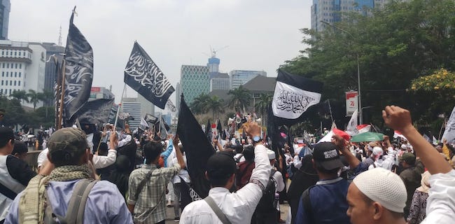 Hadir Di Aksi Mujahid 212, Panglima Peta Ingatkan Jokowi Amanah Pada Konstitusi