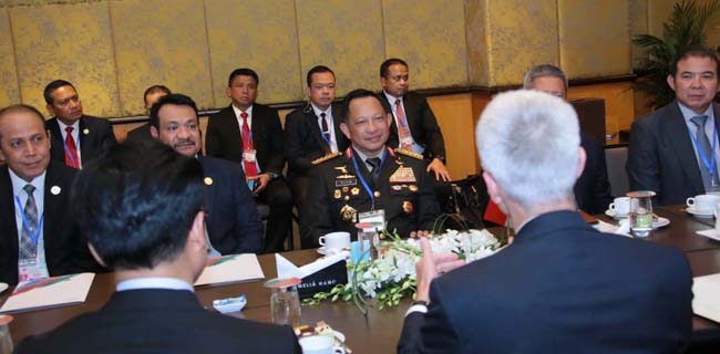 Disela ASEANAPOL, Jenderal Tito Lakukan Pertemuan Bilateral Dengan Vietnam Dan Brunei