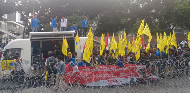 Massa PMII Kembali Demo Di KPK, Tuntutannya Masih Sama