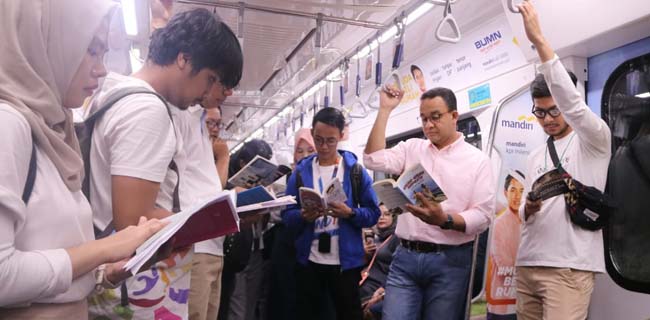 Luncurkan "Ruang Baca Jakarta", Anies: Kita Ingin Membaca Jadi Kebiasaan