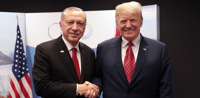 Erdogan Ingin Bertemu Trump Bahas Zona Aman Suriah
