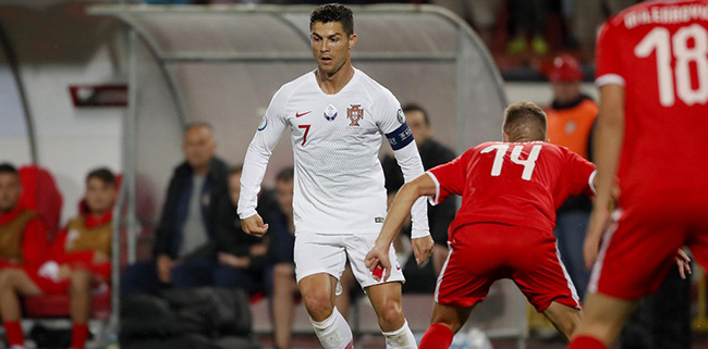 Ronaldo Pecah Telur, Portugal Raih Kemenangan Pertama Di Kualifikasi Euro 2020