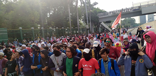 Amankan Unjuk Rasa Di DPR, Polri Turunkan 18 Ribu Personel Gabungan