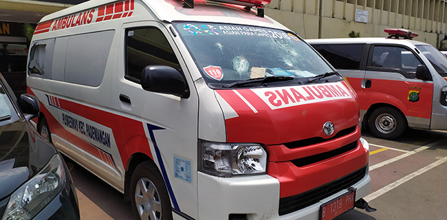 Bukan Punya Pemprov, Ambulans yang Diamankan Di Polda Metro Berlogo PMI