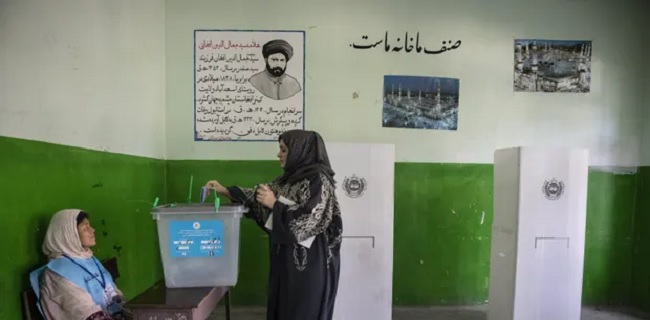 Taliban Tebar Ancaman Di Pemilu Aghanistan, Partisipasi Pemilih Rendah