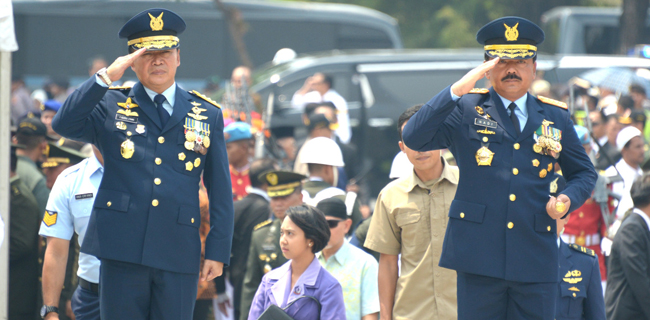 Panglima TNI Hadiri Pemakaman Habibie