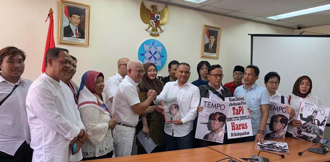 Tak Terima Presiden Disimbolkan Pinokio, Pendukung Jokowi Laporkan <i>Tempo</i> Ke Dewan Pers