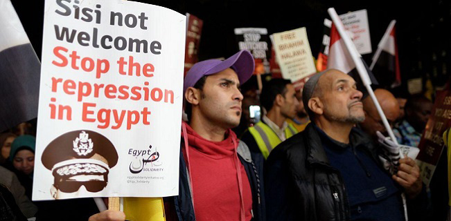 Presiden Mesir Takut Dikritik, Dua Ribu Demonstran Ditangkap