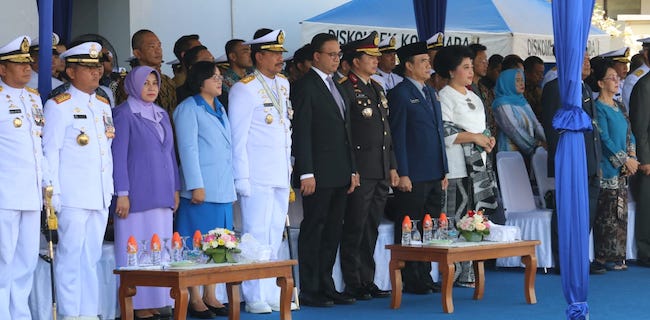 Anies Apresiasi Dedikasi TNI AL Jaga Wilayah Laut Indonesia