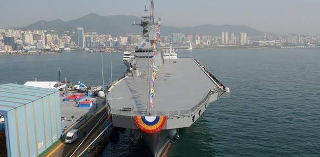 Siapkan <i>Blue Water Navy</i>, Korea Selatan Segera Miliki Kapal Induk