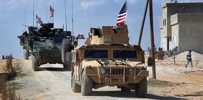 Merasa Tidak Aman, Pasukan AS Ditarik Mundur Dari Suriah