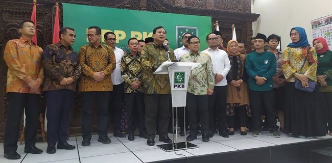 Kunjungi PKB, Prabowo: Pertarungan Selesai