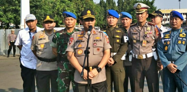 Kapolda Metro Jaya Pimpin Apel Gelar Pasukan Operasi Zebra 2019