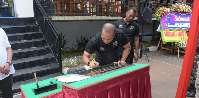 Tribuana Dive Center, Kolam Standar Internasional TNI Diresmikan Danjen Kopassus