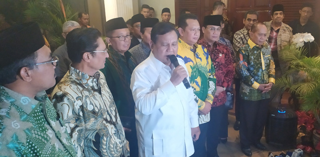 Prabowo Tekankan Komposisi MPR Sekarang Adalah Yang Terbaik