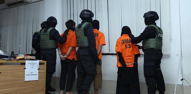 Berencana Serang Markas Polisi, Empat Terduga Teroris Ditangkap Densus 88
