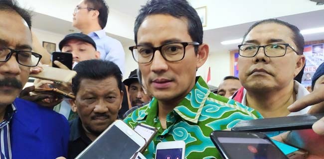 Sandiaga Uno Tegaskan Berada Di Luar Pemerintahan Jokowi-Maruf