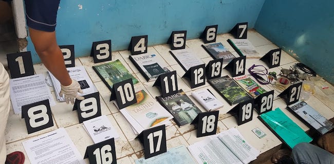 Buku Panduan Jihad Diamankan Saat Densus 88 Geledah Kontrakan Di Tambun