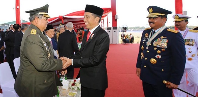 Naikkan Tunjangan Hingga Kredit Rumah, Ini Janji Presiden Jokowi ke TNI