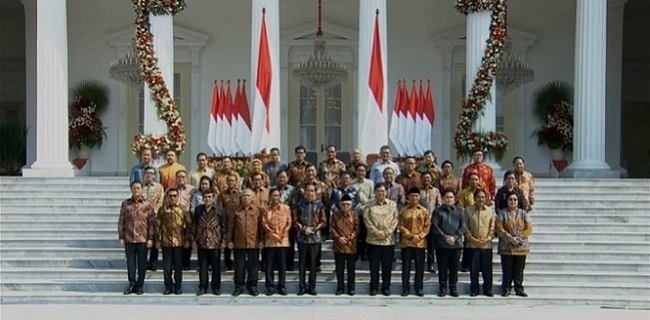 Kabinet Indonesia Maju Diisi 17 Kader Partai