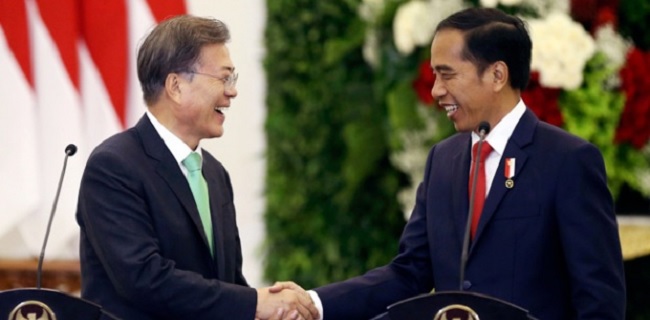 Anggap Sahabat Baik, Presiden Korsel Sambut Hangat Pelantikan Jokowi