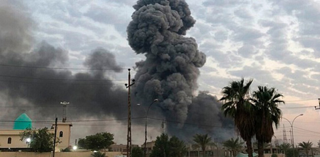 Depot Militer Baghdad Meledak, 12 Anggota Pasukan Keamanan Terluka