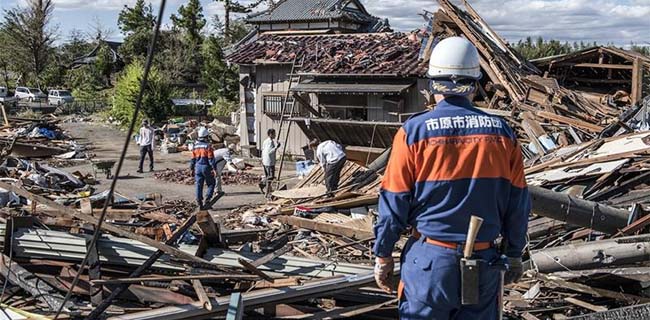 Tragedi "Super" Topan Hagibis Jepang, Beberapa Orang Ditolak Masuk Penampungan