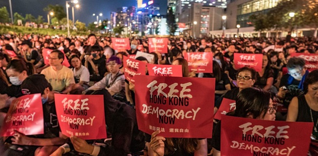 UU Demokrasi Hong Kong Yang Disahkan AS Bikin China Geram