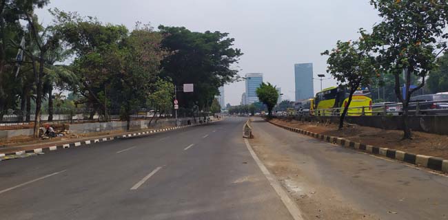 Antisipasi Demo, Polda Metro Tutup Ruas Jalan Menuju DPR
