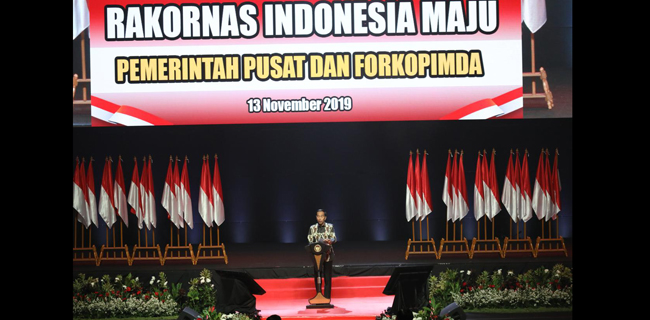 Di Hadapan Forkopimda, Jokowi Sampaikan Dua Agenda Besar Visi Pembangunan