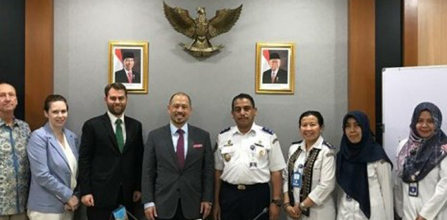 Amerika - Indonesia Jajaki Kerjasama Pengembangan Pelabuhan dan Keamanan Laut