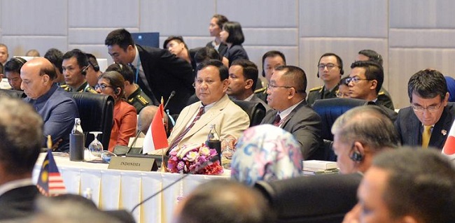 Di Hadapan Para Menhan ASEAN, Prabowo Dorong Diplomasi Guna Selesaikan Konflik