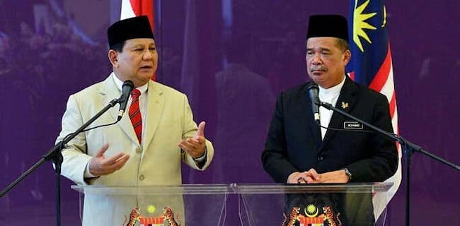 Prabowo Kunjungi Menhan Malaysia
