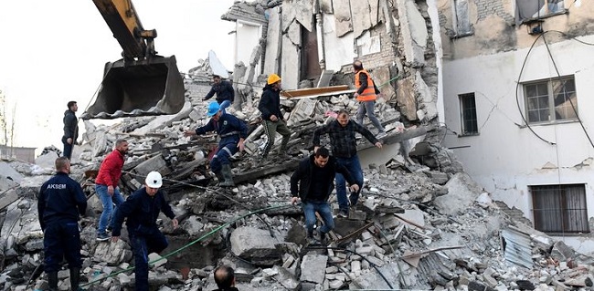 Albania Dilanda Gempa, Puluhan Orang Tewas Dan Ratusan Terluka