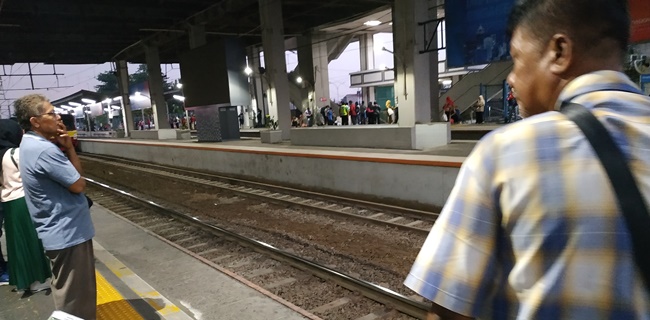 Pohon Tumbang Di Stasiun Cilebut, Perjalanan KRL Ke Jakarta Tersendat