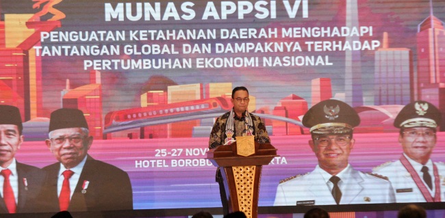 Anies Ajak Gubernur Se-Indonesia Berkolaborasi Selesaikan Masalah Nasional