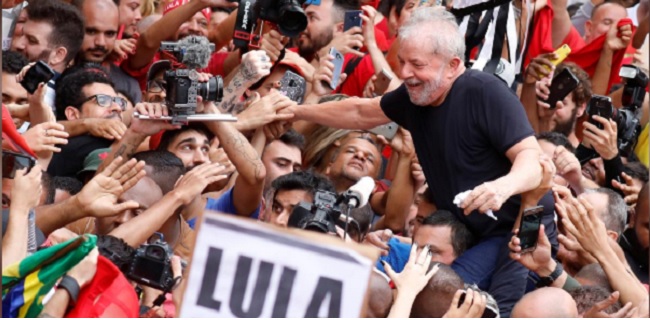 Bebas Dari Penjara, Eks Presiden Brasil Lula da Silva Bawa Energi Baru Bagi Kubu Kiri