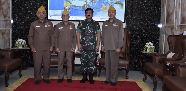 Kunjungi Panglima TNI, Veteran Ingin Ziarah Ke Timor Leste