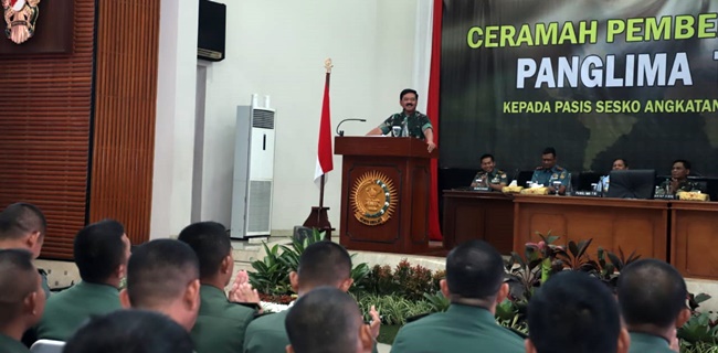 Kembangkan <i>Network Centric Warfare</i>, Panglima: TNI Tak Hanya Perang Konvensional