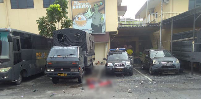 Kasi Propam Polrestabes Medan Ikut Jadi Korban Bom Bunuh Diri