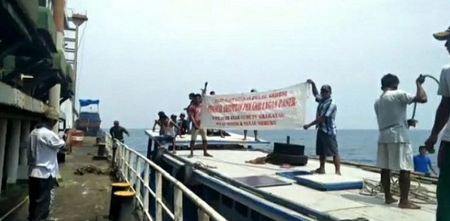 Perusahaan Penyedot Pasir Di Lampung Akan Dilaporkan Ke Polisi