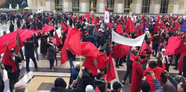 Kutuk Separatisme, Warga Maroko Di Eropa Kumpul Serukan Persatuan