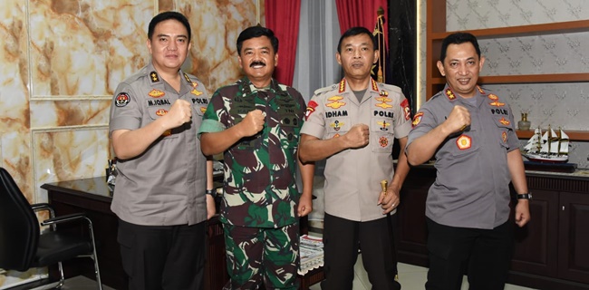 Usai Dilantik, Jenderal Idham Langsung Sowan Ke Kediaman Panglima TNI