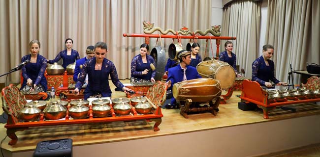 Gamelan 'Rusia' Temani Pengunjung Di Museum Moskow