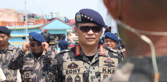 Menteri Edhy Prabowo: Kita Tidak Bisa Jaga Laut Sendirian