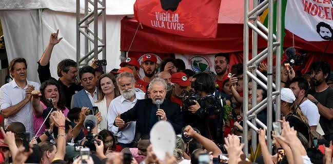 Dinyatakan Bebas, Eks Presiden Brasil Lula da Silva Langsung Serukan Aksi